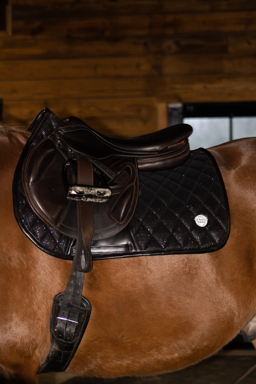 Jump Saddle Pad | Black Ice San Eligius