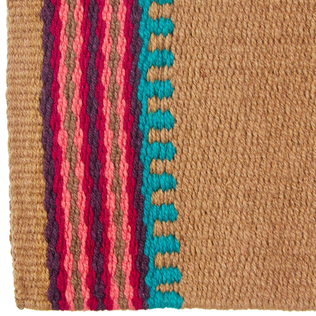 1470-2 Risen 36x34 New Zealand Wool Saddle Blanket Mayatex