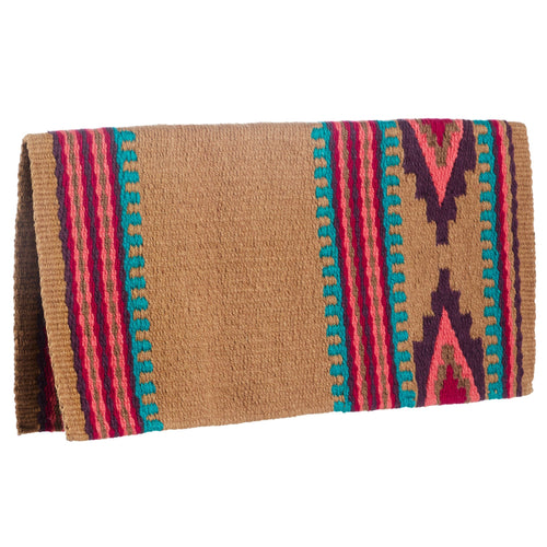 1470-2 Risen 36x34 New Zealand Wool Saddle Blanket Mayatex