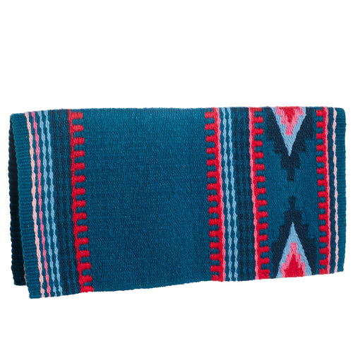 1470-5 Risen 36x34 New Zealand Wool Saddle Blanket Mayatex
