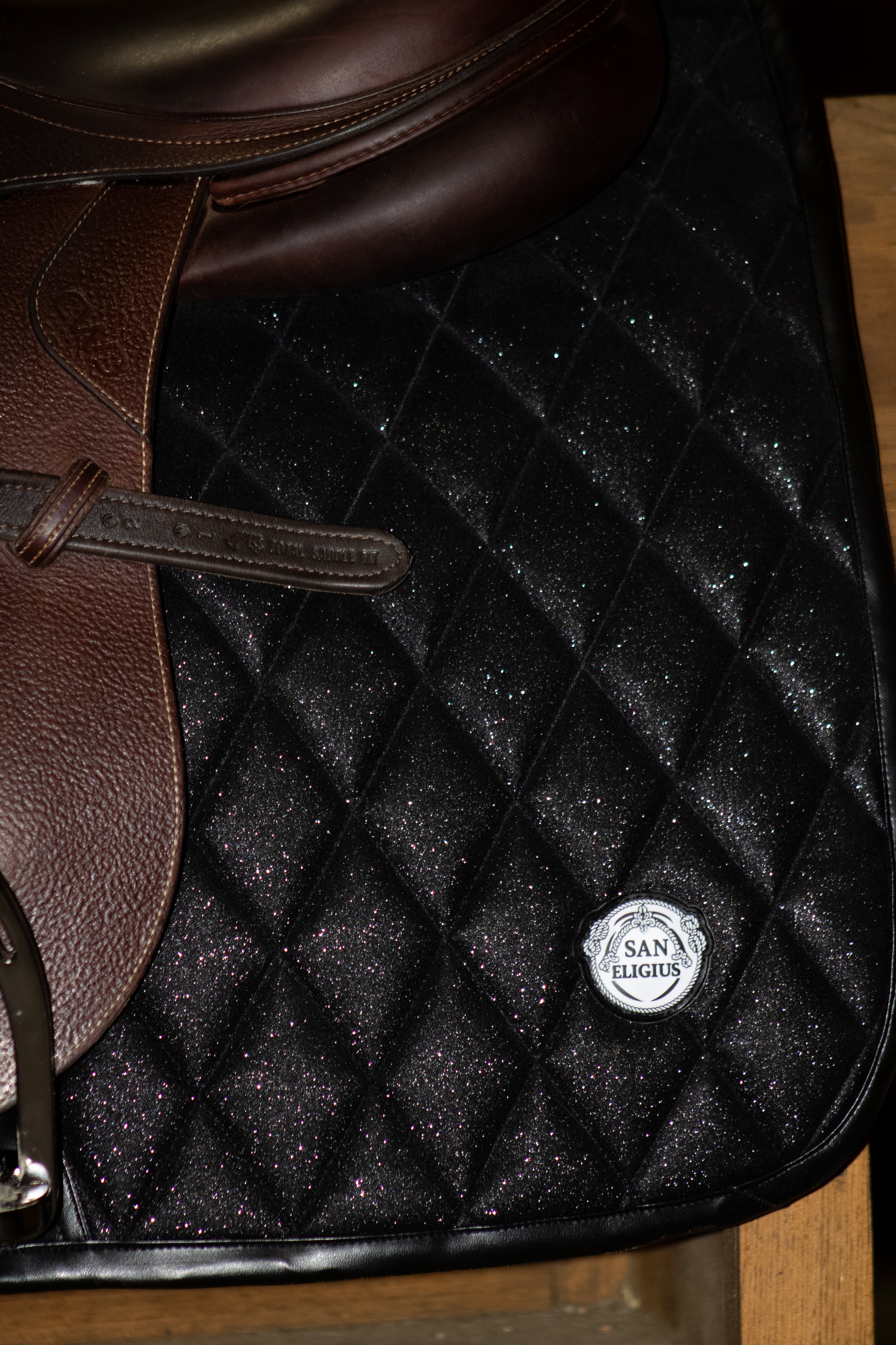 Jump Saddle Pad | Black Ice San Eligius
