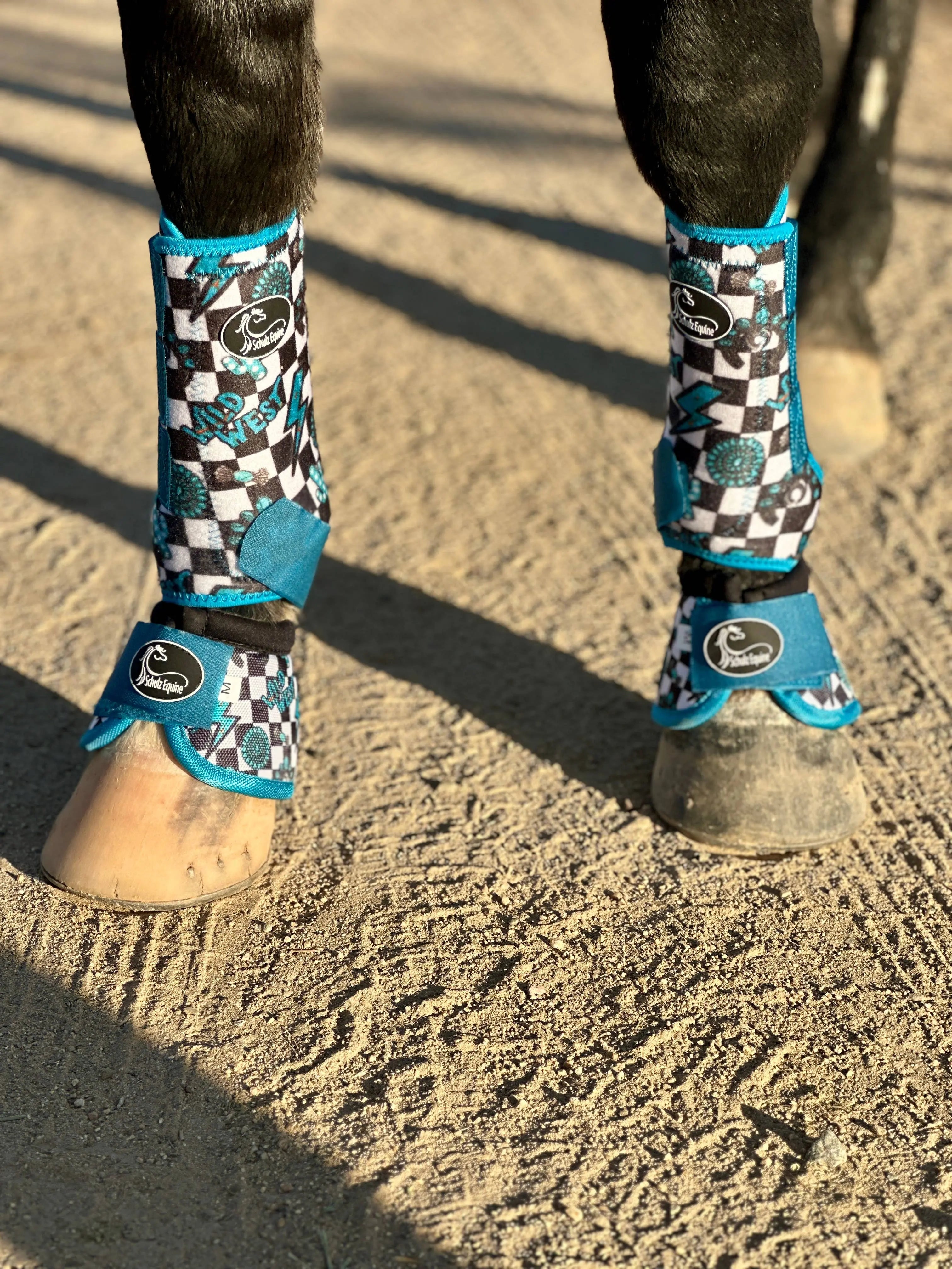 Turquoise Glass AirFlow Sports Boots- 2 Pack Neon Spur