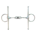 AJ Tack Twisted Stainless Steel Dr. Bristol Full Cheek Snaffle AJ Tack