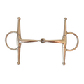 AJ Tack Stainless Steel Full Cheek Snaffle Bit with Triangle Mouth AJ Tack