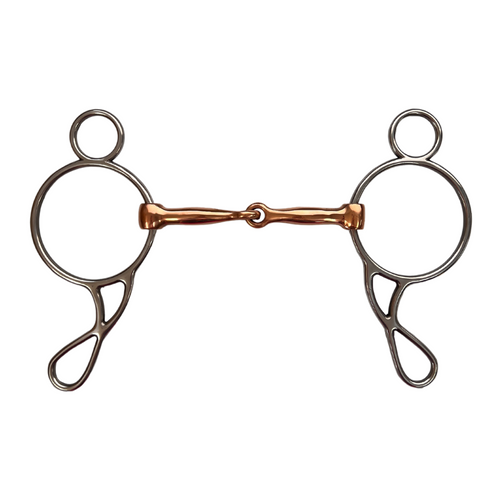 AJ Tack Copper Mouth Wonder Gag Bit AJ Tack