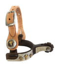 AJ Tack Baby Three Crosses Show Spurs & Spur Straps Set AJ Tack
