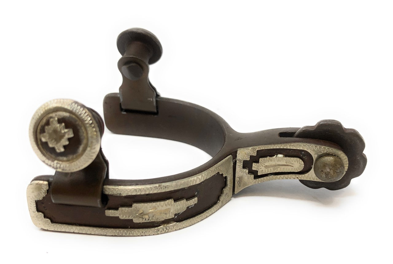 AJ Tack Baby Southwest Show Spurs & Spur Straps Set AJ Tack