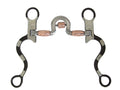 AJ Tack Engraved Spoon Bit with Copper Barrels AJ Tack