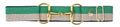 Bit Buckle Glitter Belt - Hunter Gold Ovation Riding