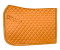 Quilted Satin Dressage Saddle Pad - Muted Safron Ovation Riding