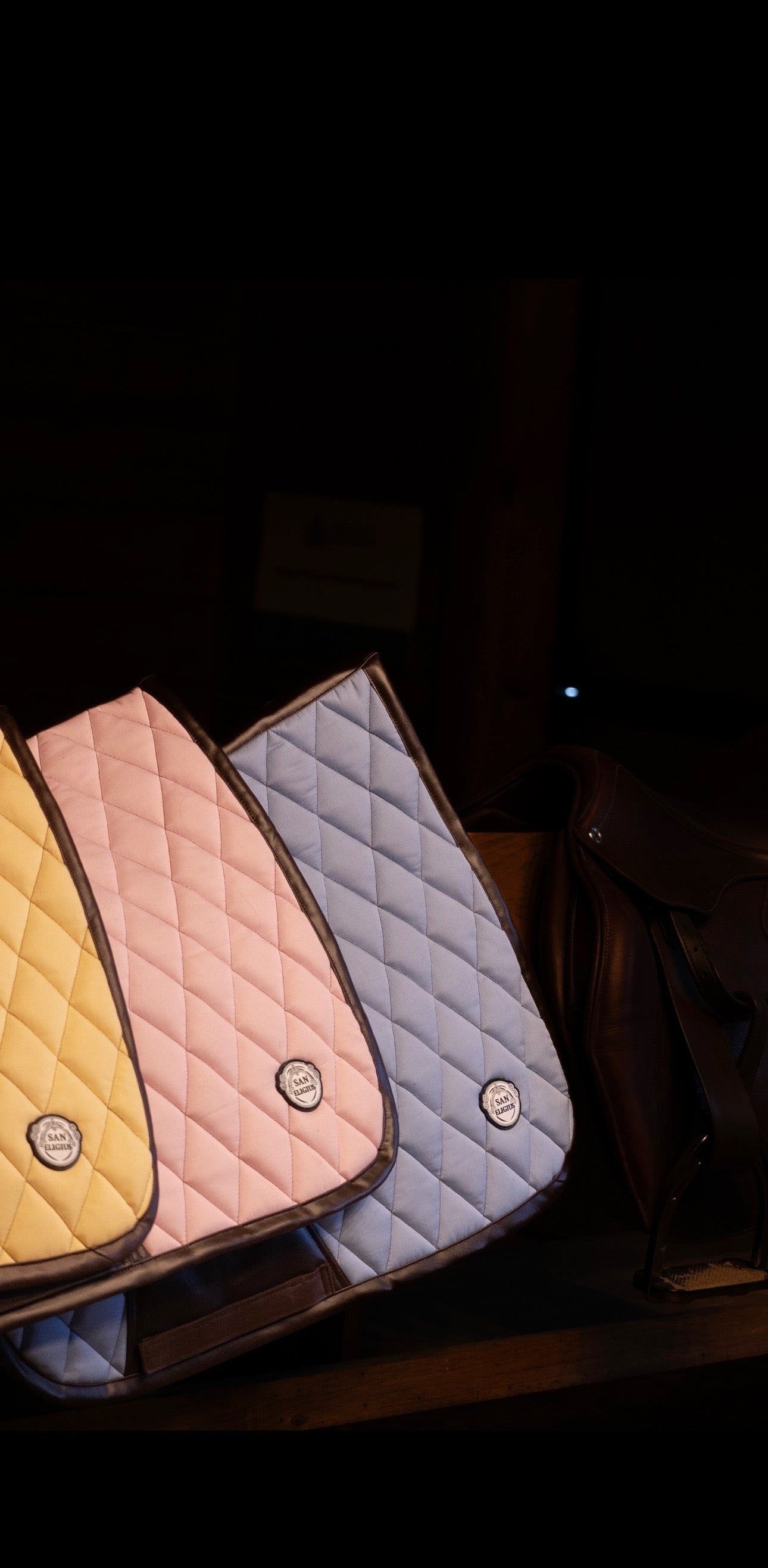 Jump Saddle Pad | Light Blue San Eligius