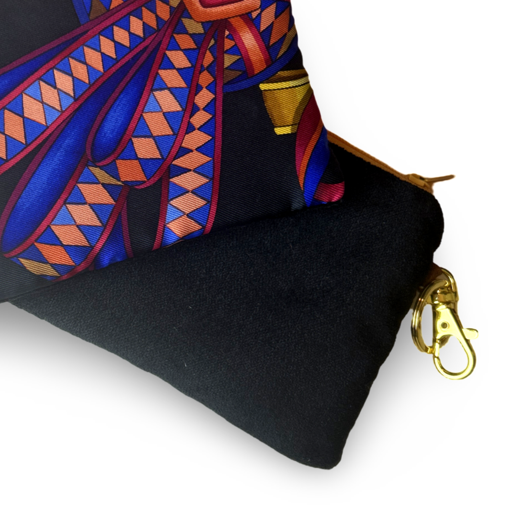 Rubans du Cheval Noir Coffee Run Keychain Bag Vintage Luxe Up