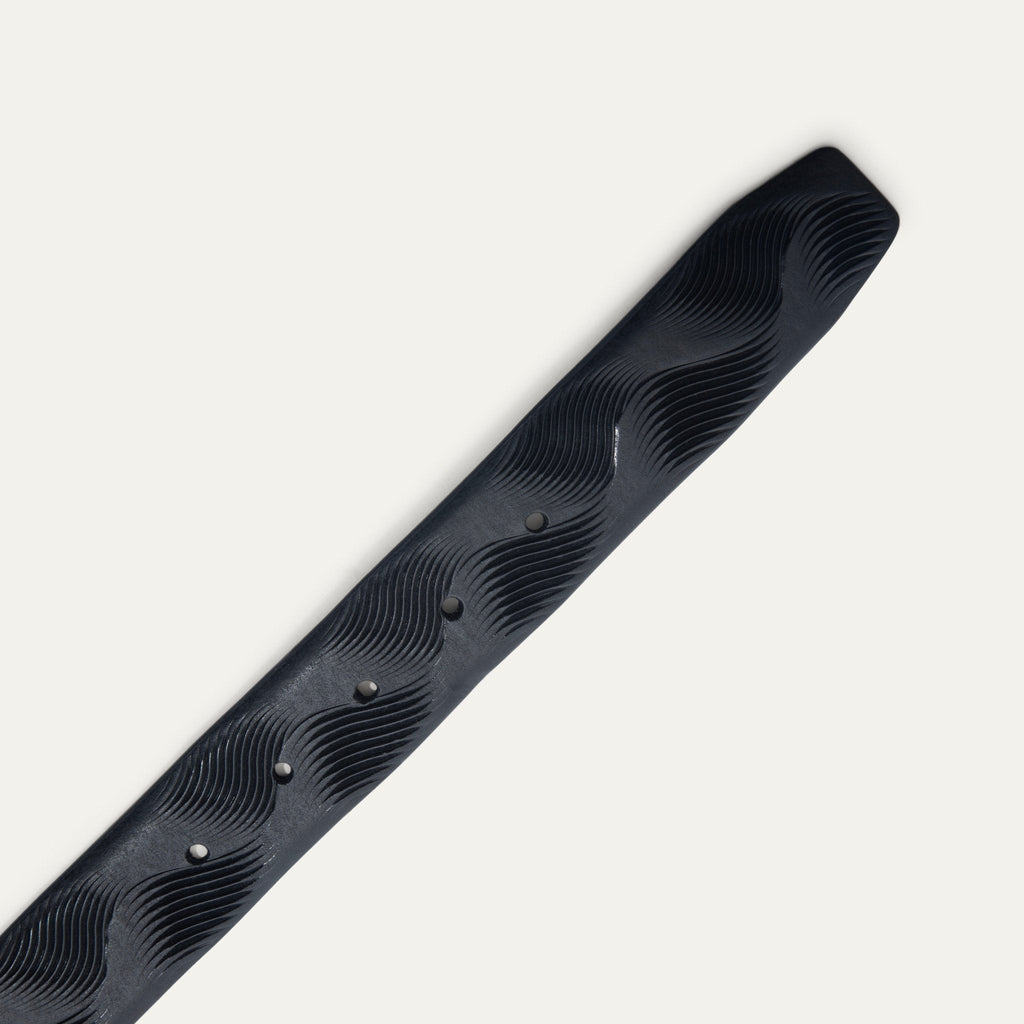 WAVE EMBOSSED BELT Will Leather Goods