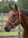 Catty Cowgirl Quick Release Nylon Horse Halter Neon Spur