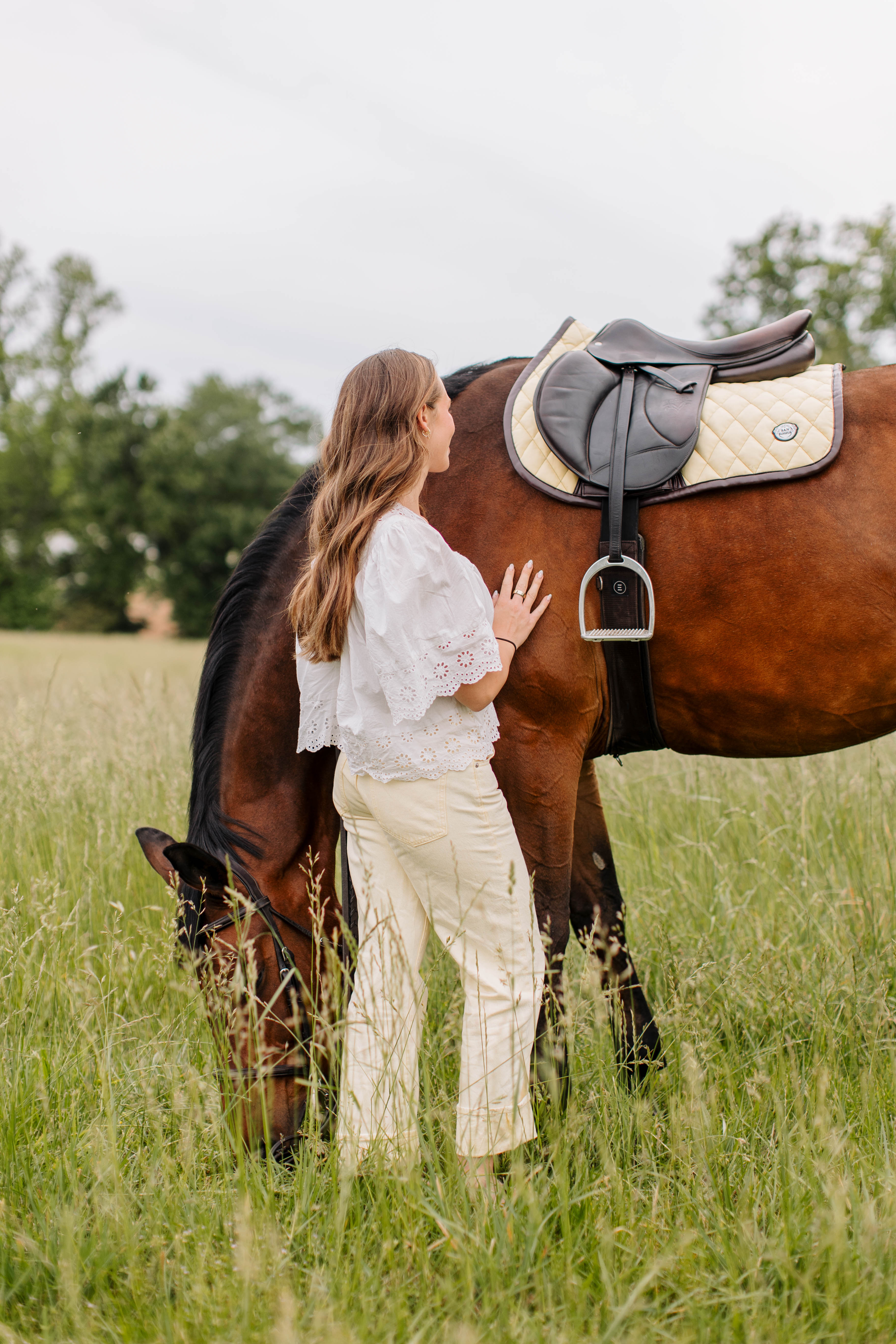 Jump Saddle Pad | Yellow San Eligius