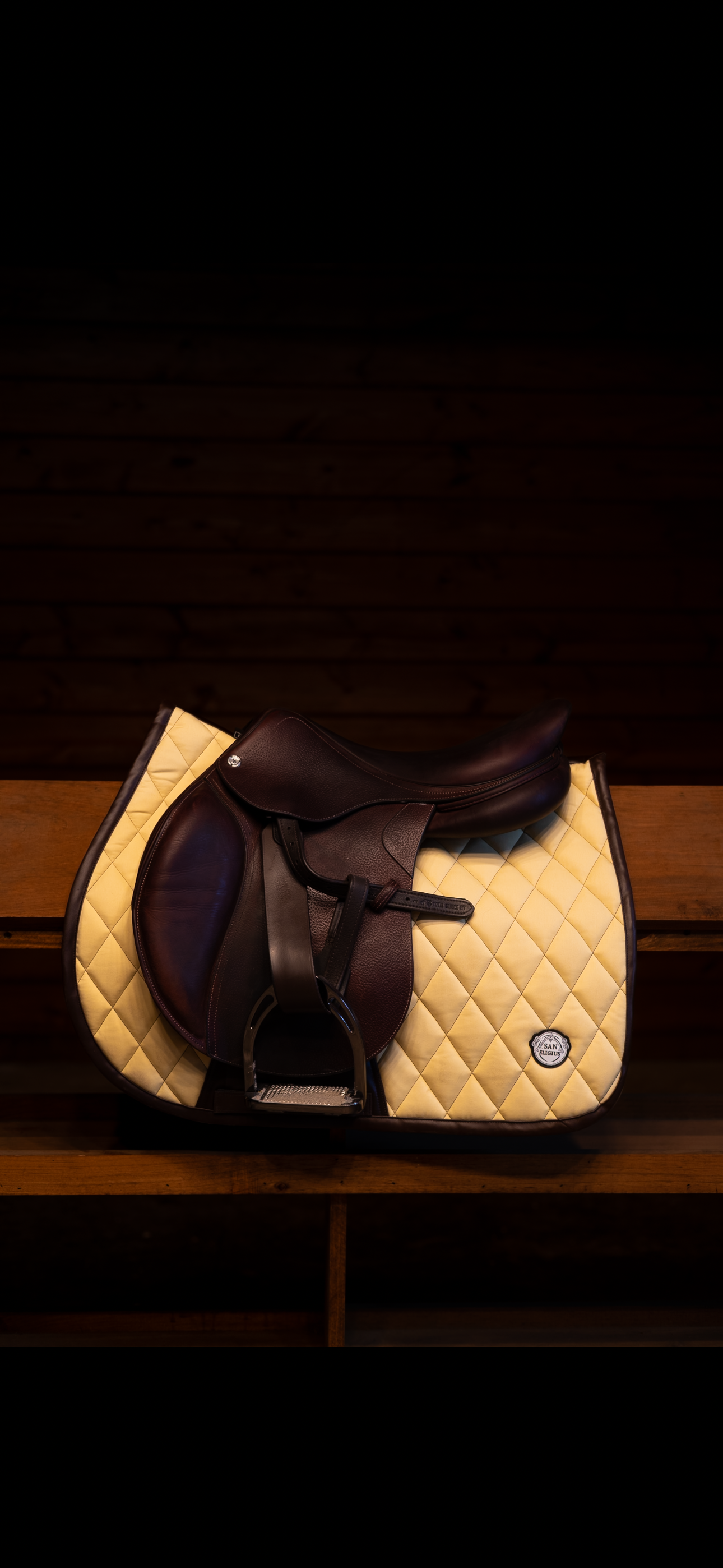 Jump Saddle Pad | Yellow San Eligius