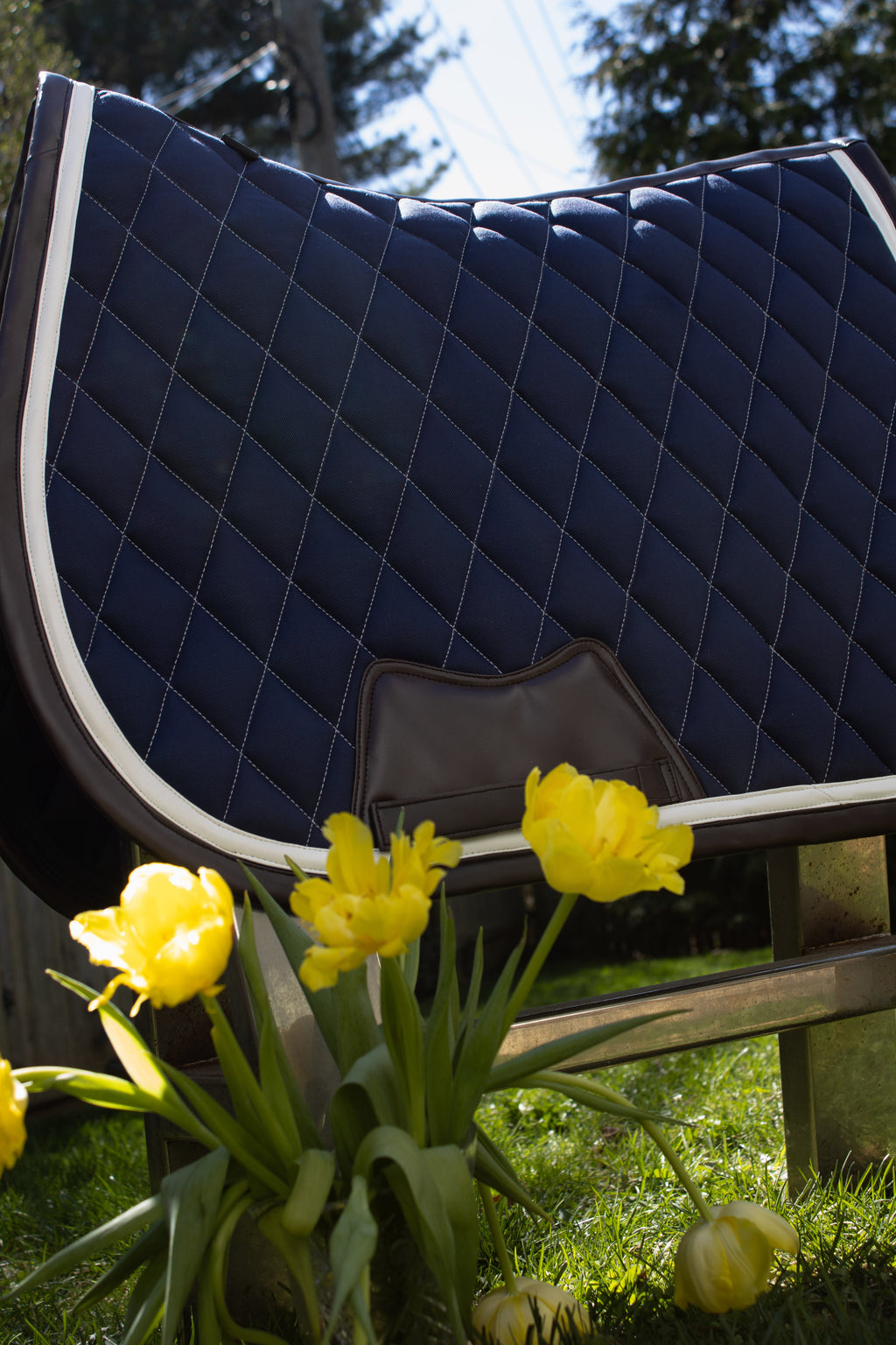 Jump Saddle Pad | Navy San Eligius