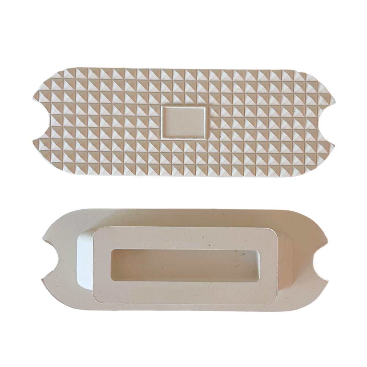 AJ Tack Stirrup Iron Rubber Pads - White AJ Tack