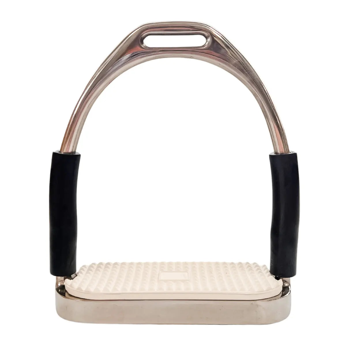 AJ Tack Jointed Flex Stirrup Irons - Black AJ Tack