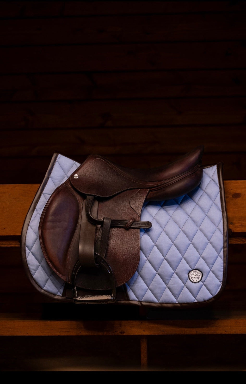 Jump Saddle Pad | Light Blue San Eligius