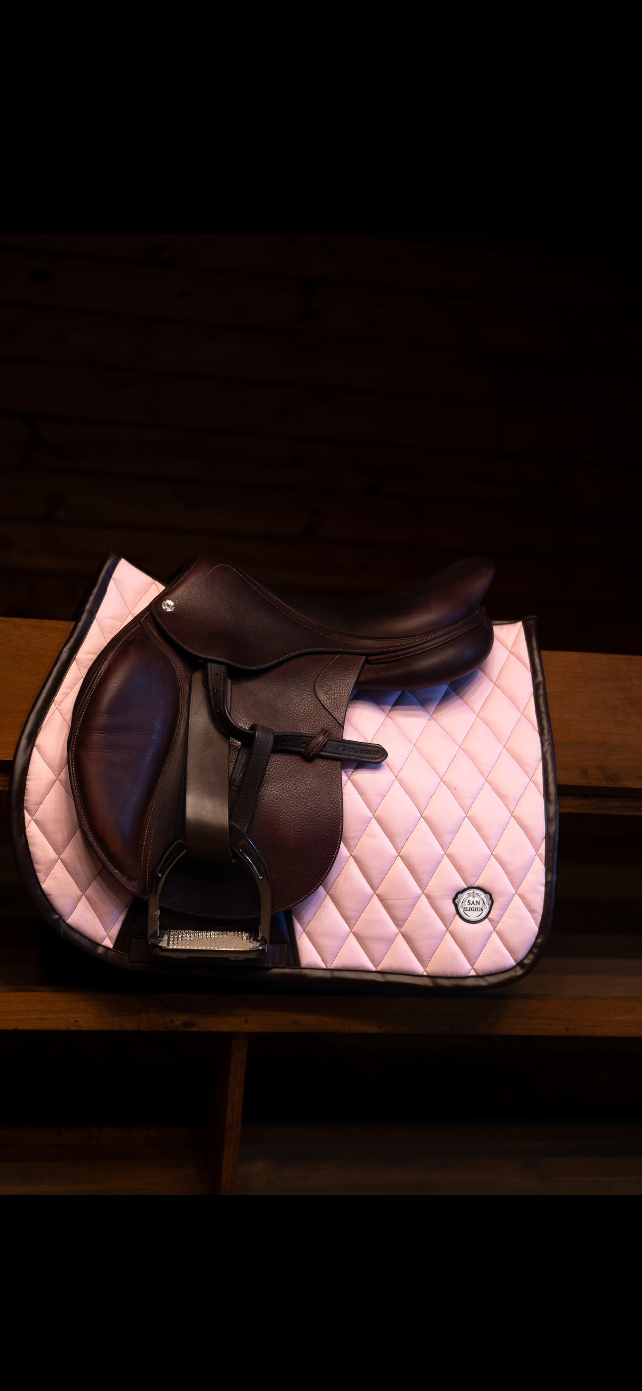 Jump Saddle Pad | Pink San Eligius