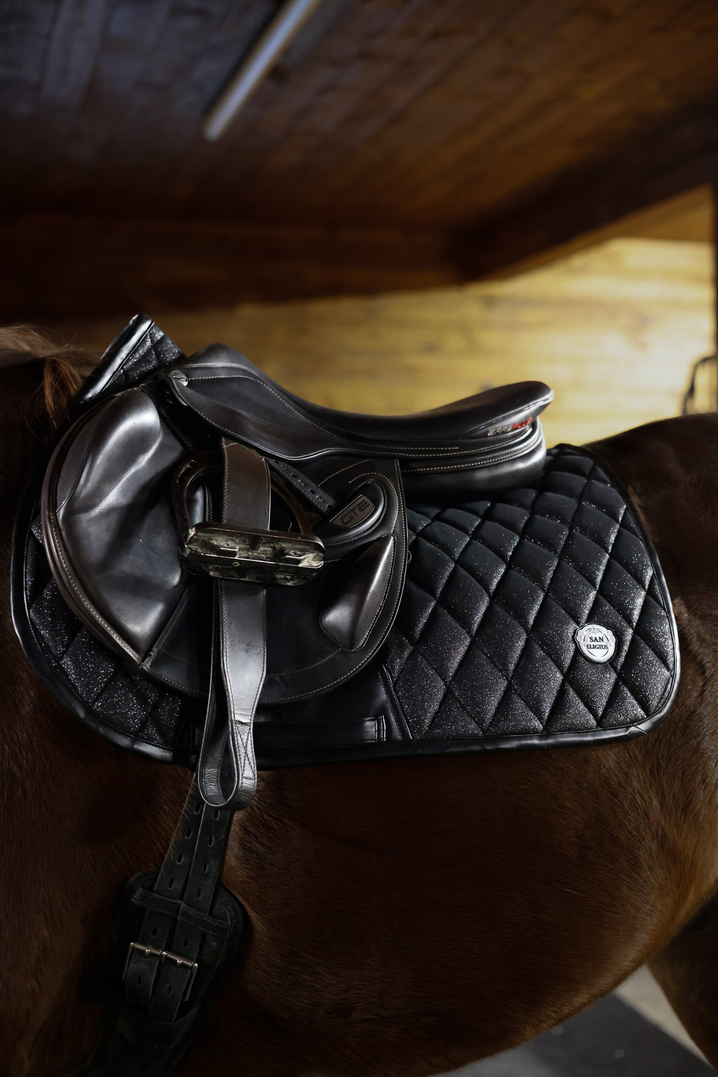 Jump Saddle Pad | Black Ice San Eligius