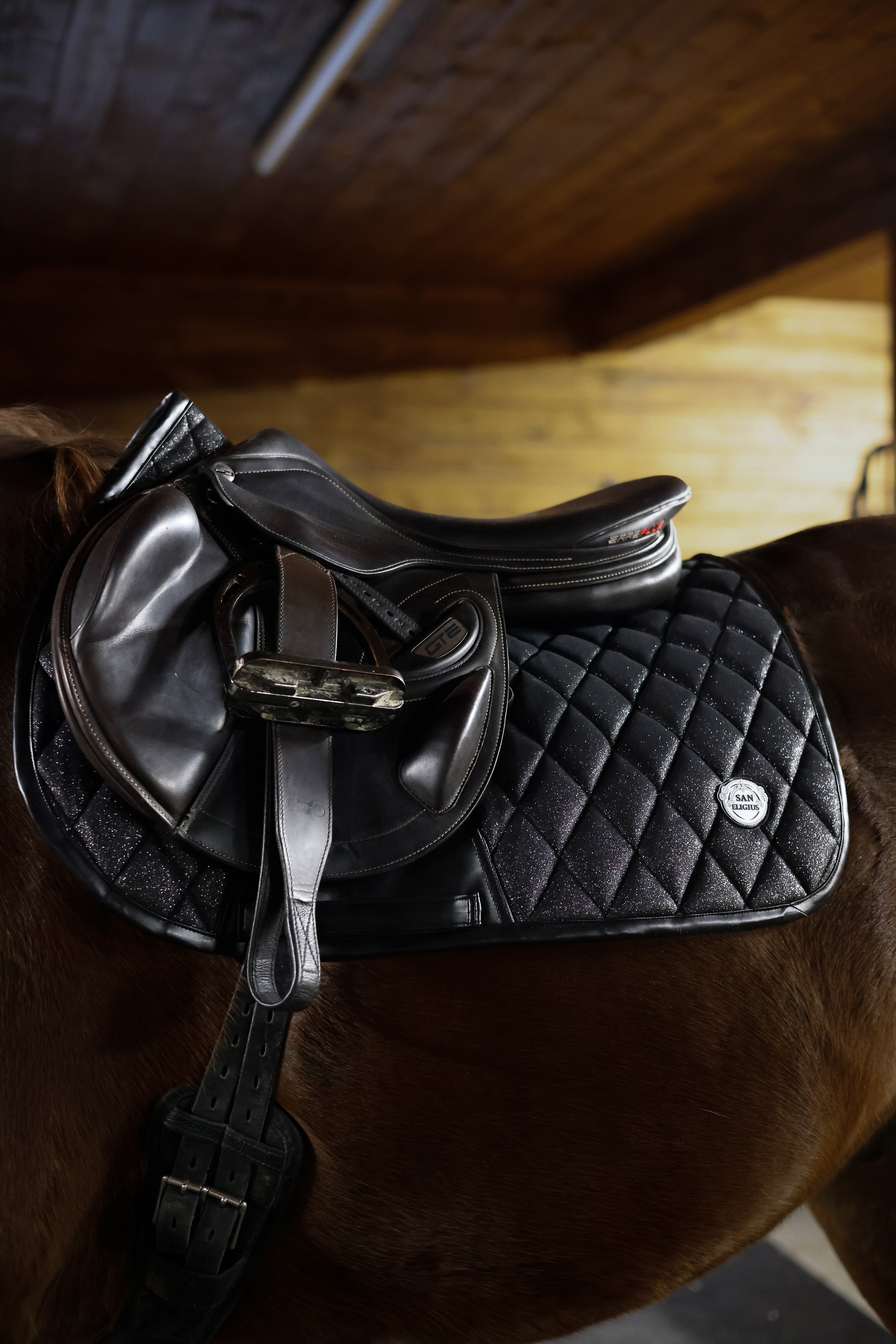 Jump Saddle Pad | Black Ice San Eligius