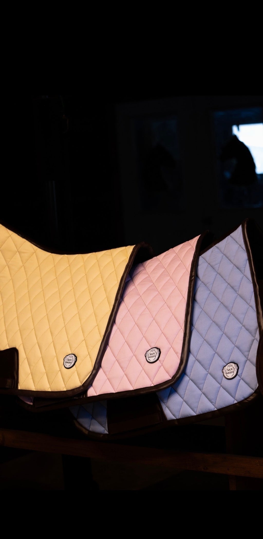 Jump Saddle Pad | Yellow San Eligius