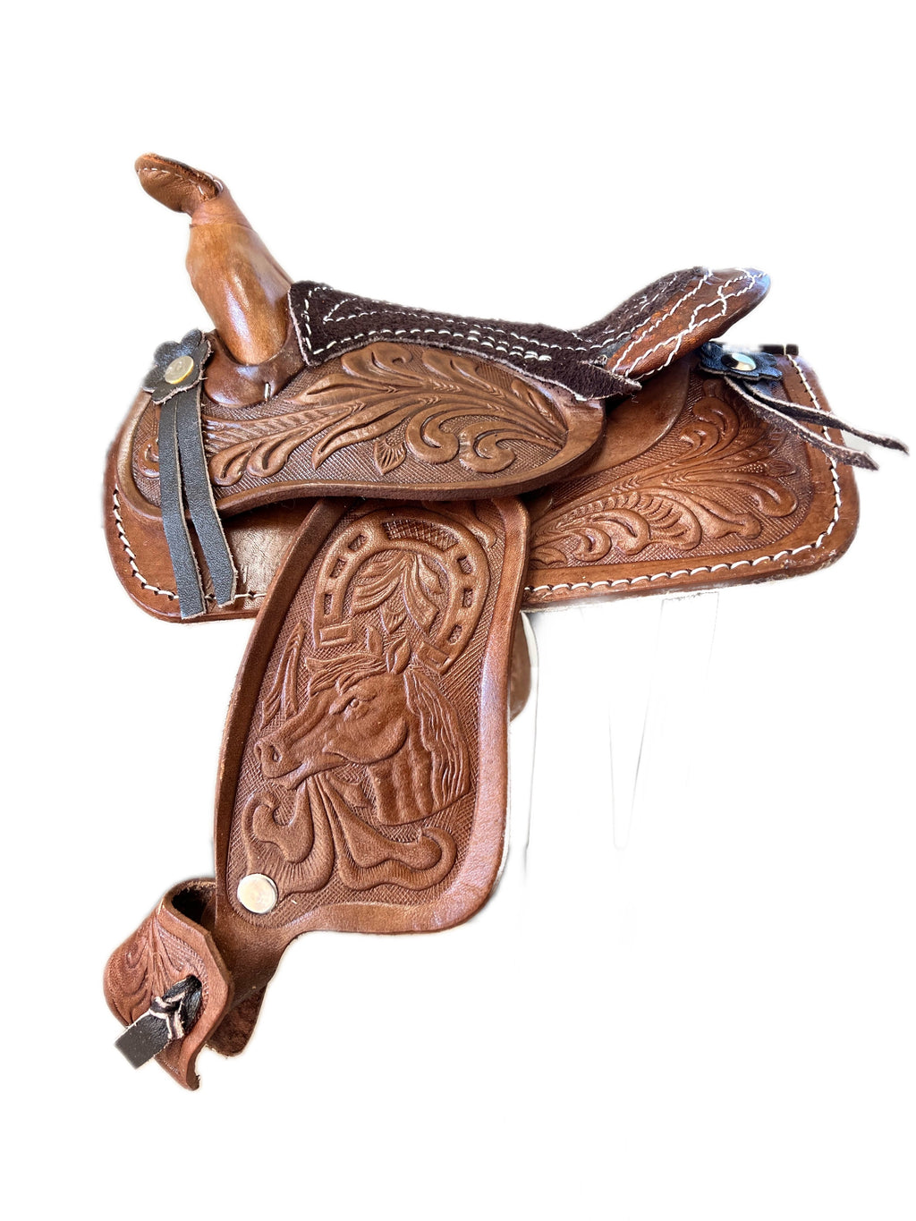 AJ Tack 5" Seat Decorative Western Saddle AJ Tack
