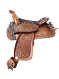 AJ Tack 5" Seat Decorative Western Saddle AJ Tack