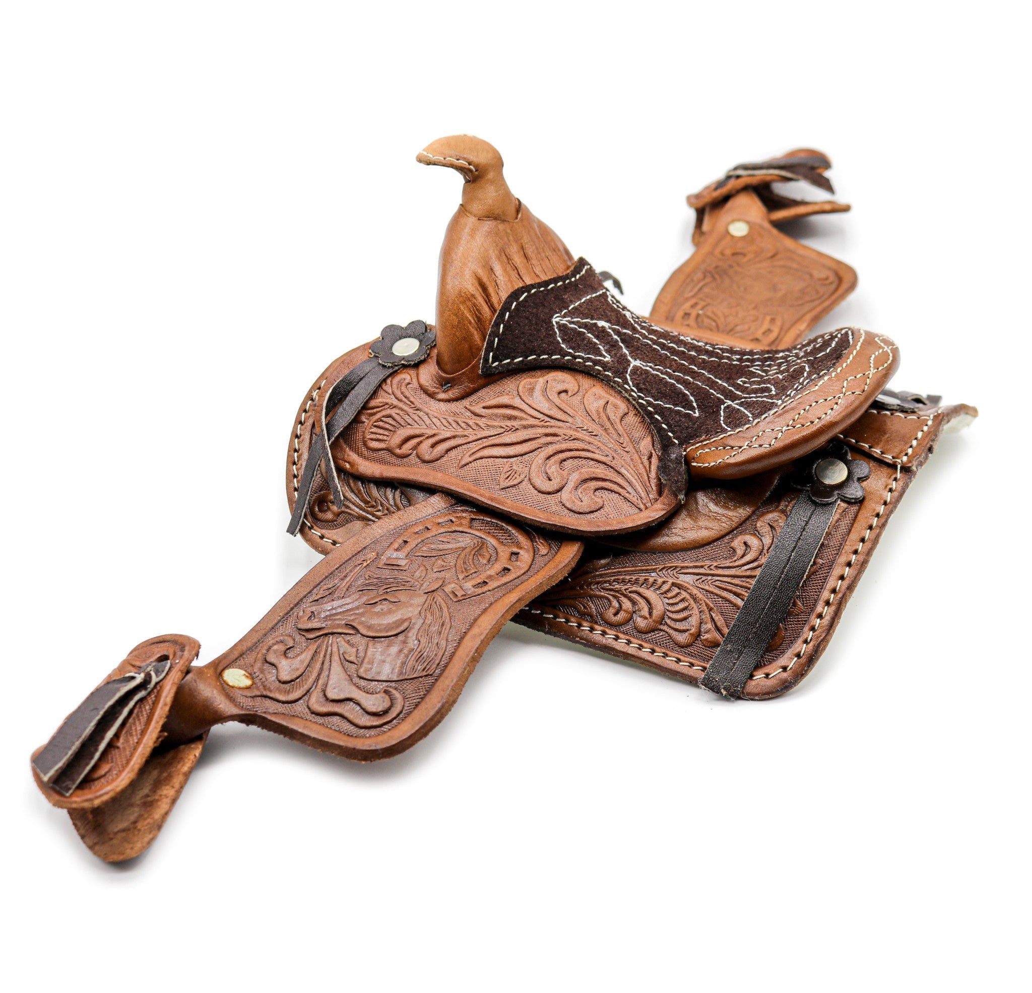 AJ Tack 5" Seat Decorative Western Saddle AJ Tack