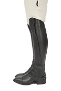 Grand Prix LC Italian Full Leather Half Chaps, Black Huntley Equestrian