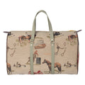 Huntley Equestrian Tapestry Duffle Bag-Western Design Huntley Equestrian