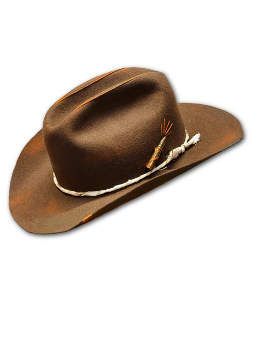 "Urban Cowboy" Felt hat B.M. Franklin & Co