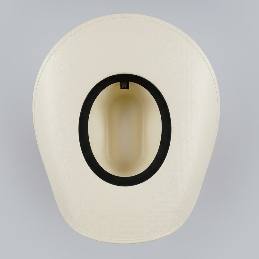 Cattlemen's Cowboy Hat | Beige Canvas Baja Leather