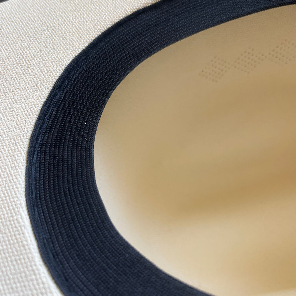 Cattlemen's Cowboy Hat | Beige Canvas Baja Leather