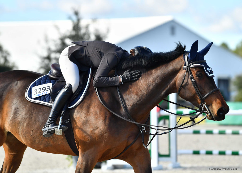 Jump Saddle Pad | Navy San Eligius