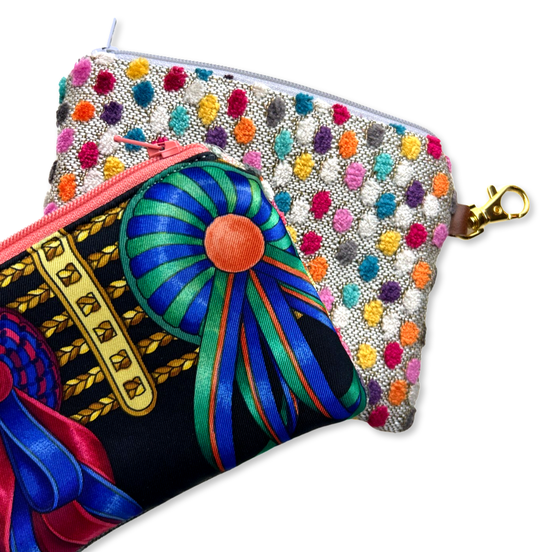 Rubans du Cheval Noir Coffee Run Keychain Bag Vintage Luxe Up