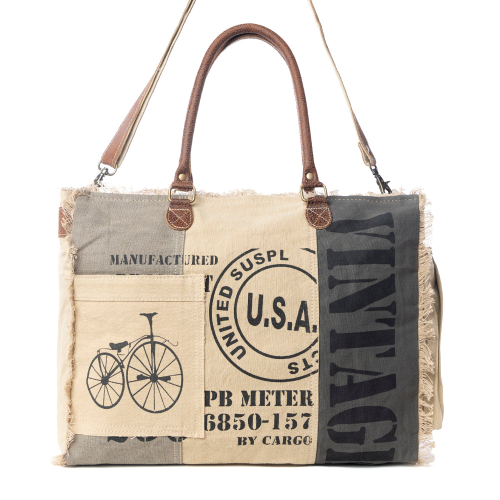 USA Stamped  Weekender Bag Myra USA