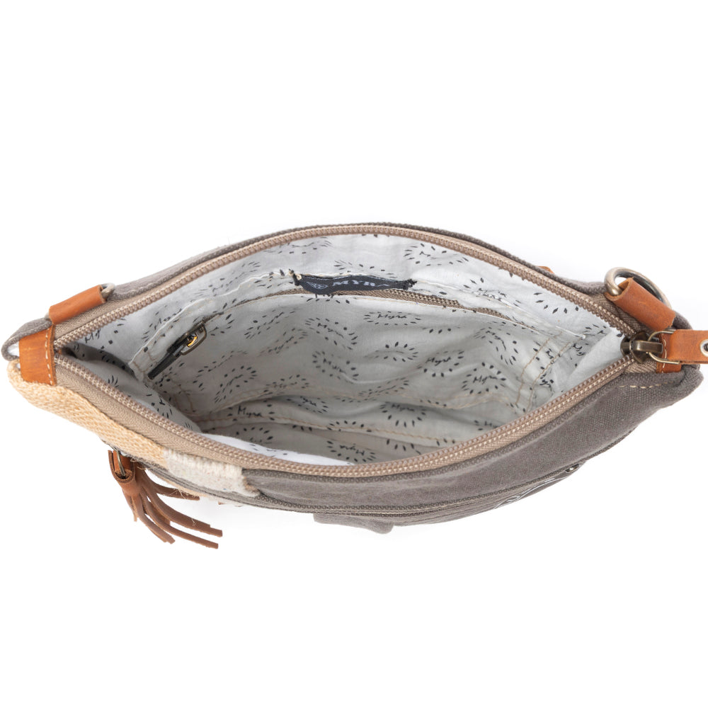 USA Canvas Patch Crossbody Bag Myra USA