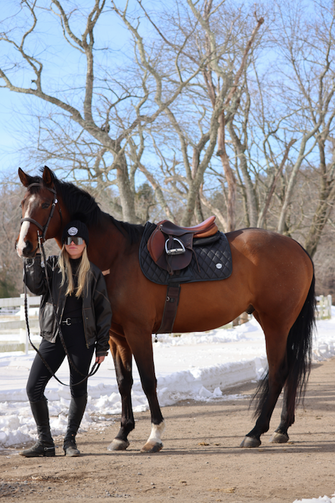 Jump Saddle Pad | Black Ice San Eligius