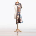Hunt Club -  Equestrian Motif Luxe Shawl Urban-Equestrian