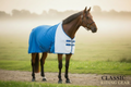 Premium Quality Horse Rug White and Blue Color Classic Riding Gear