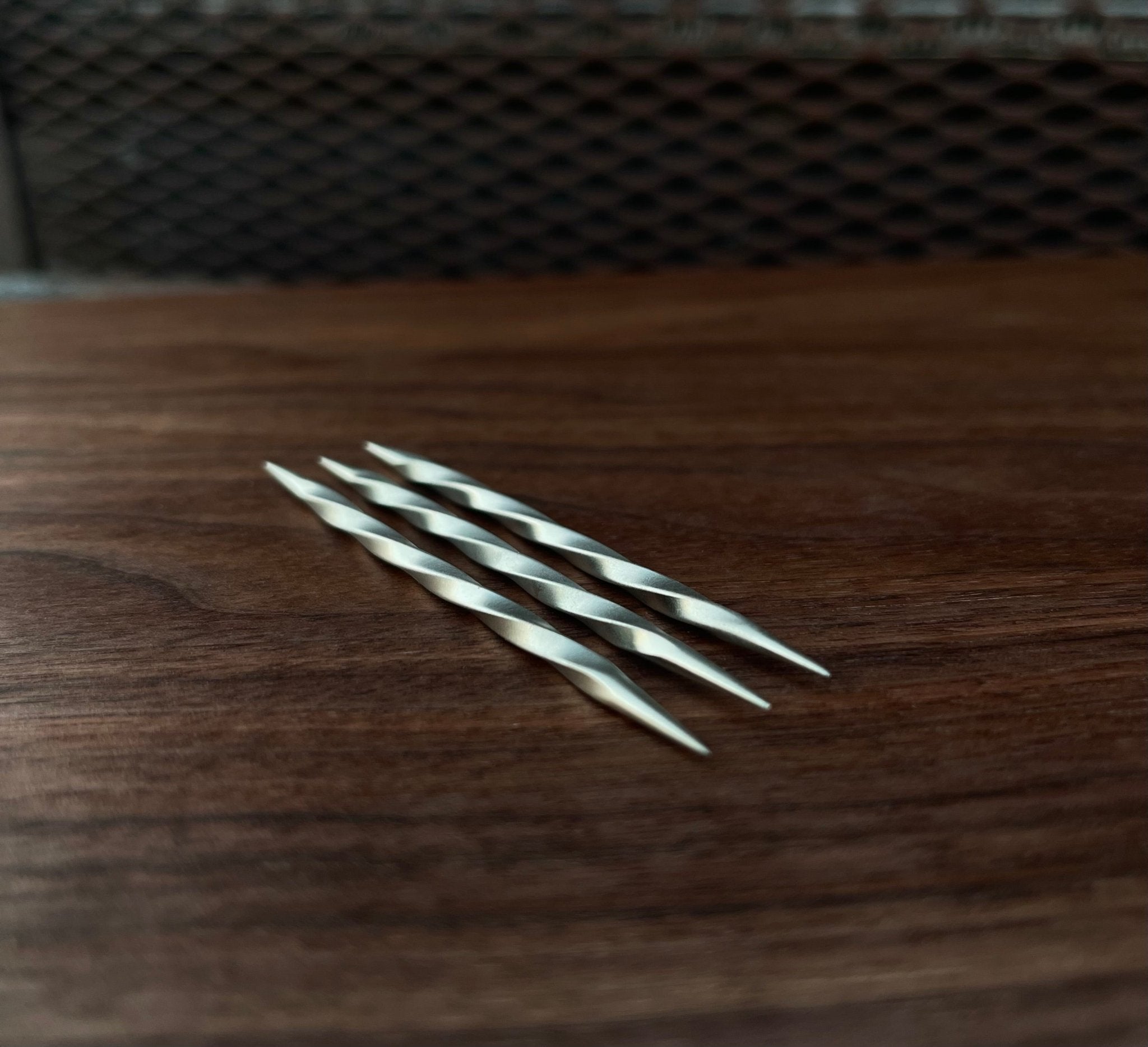Cowboy Toothpick - Handmade Hat Pin Boles Silver