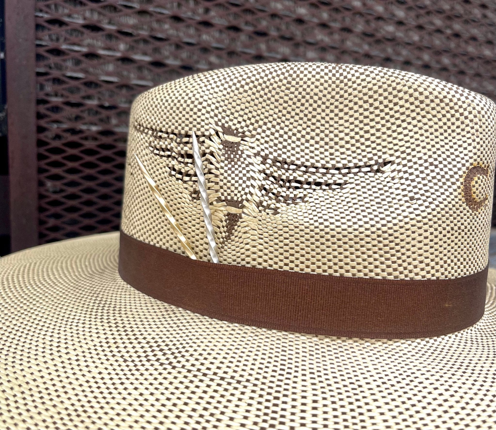 Cowboy Toothpick - Handmade Hat Pin Boles Silver