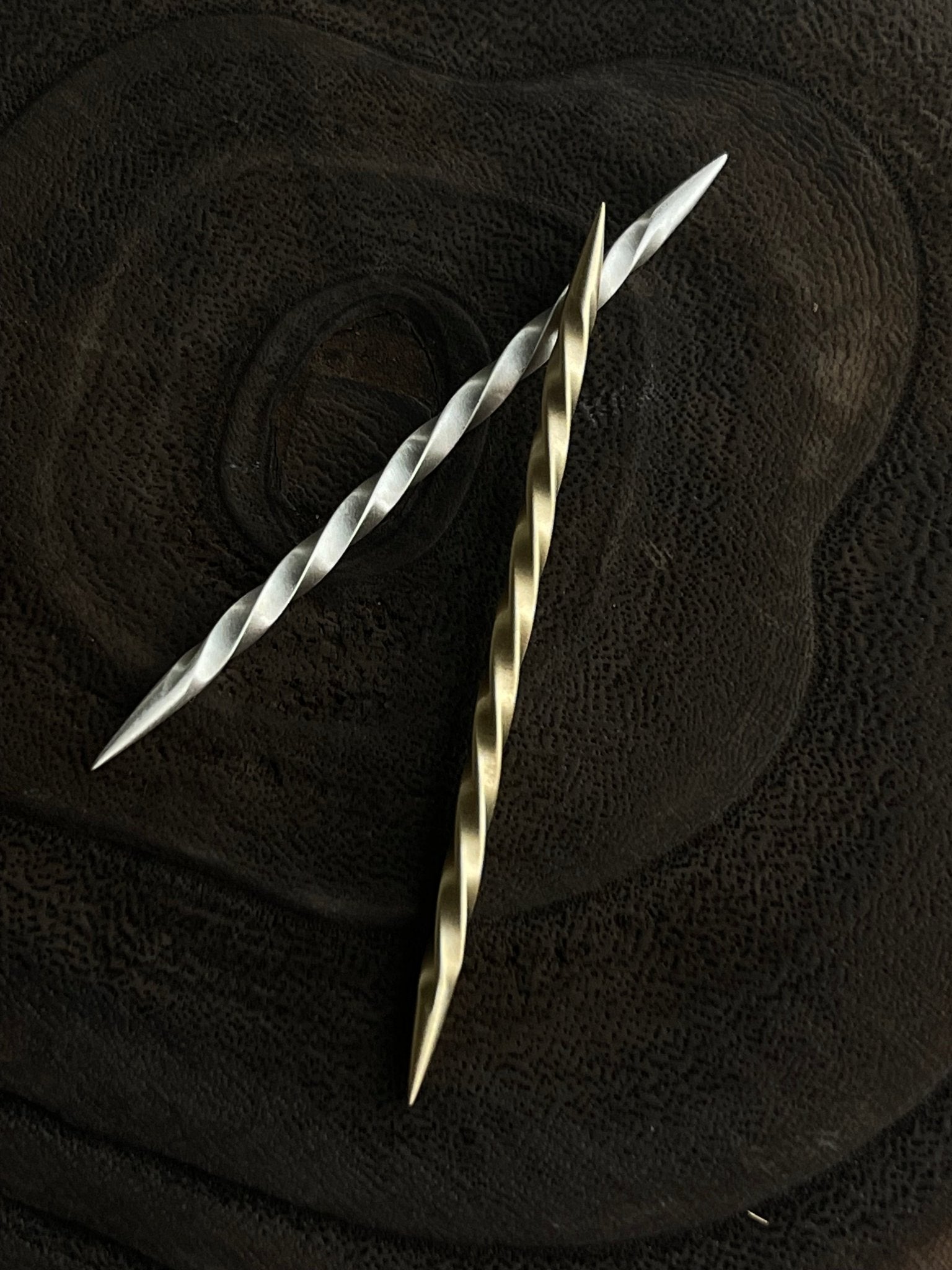 Cowboy Toothpick - Handmade Hat Pin Boles Silver