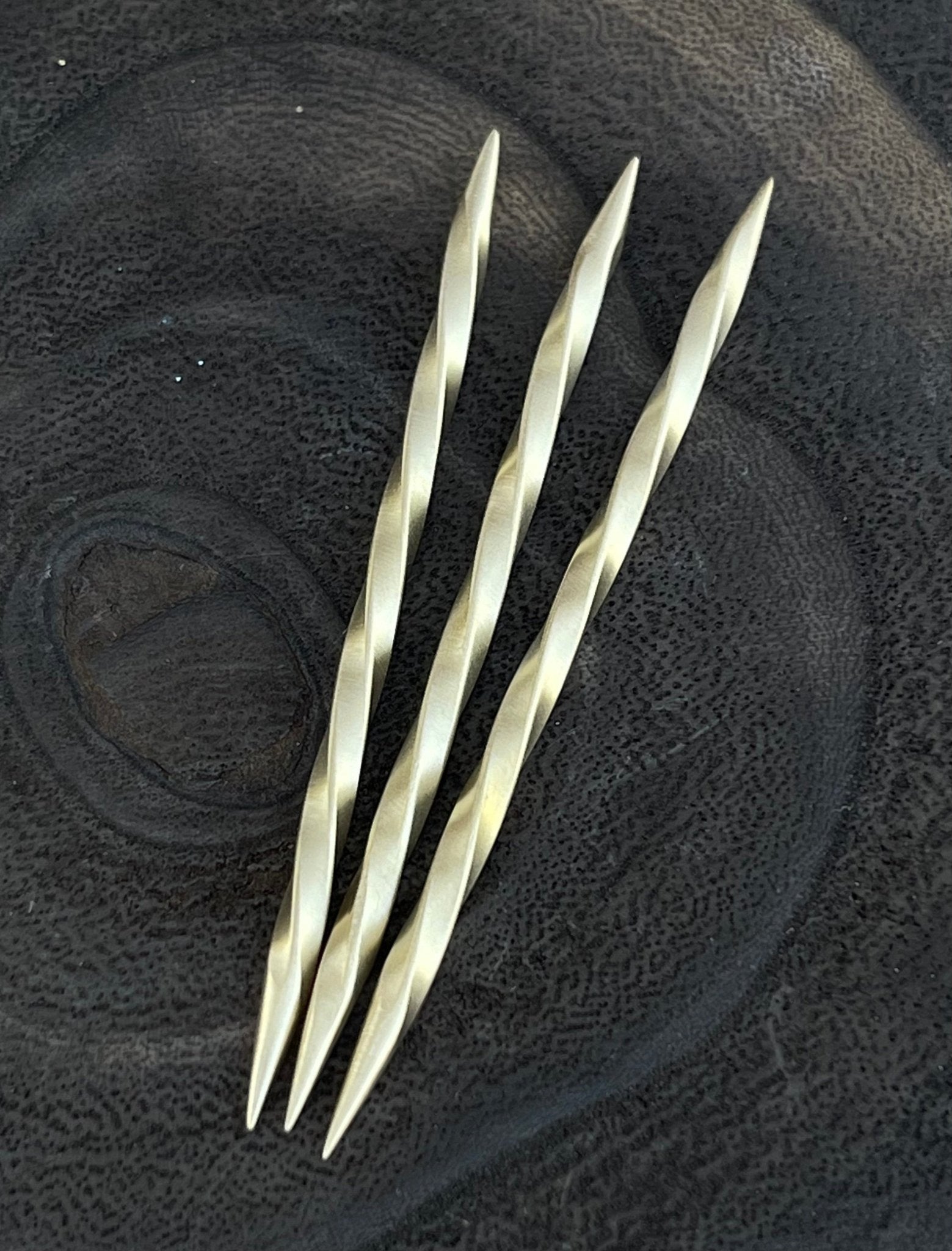 Cowboy Toothpick - Handmade Hat Pin Boles Silver