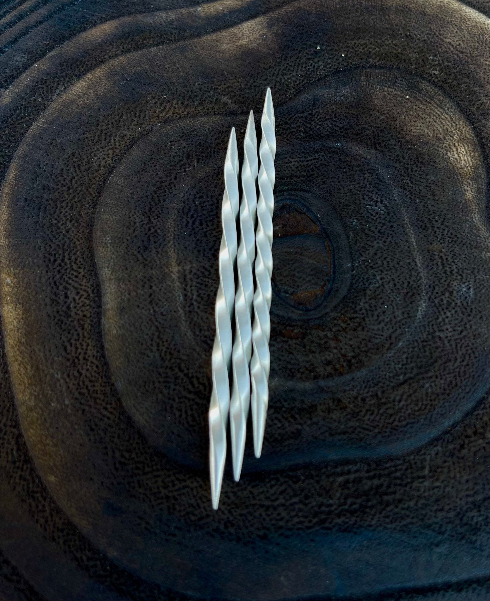 Cowboy Toothpick - Handmade Hat Pin Boles Silver