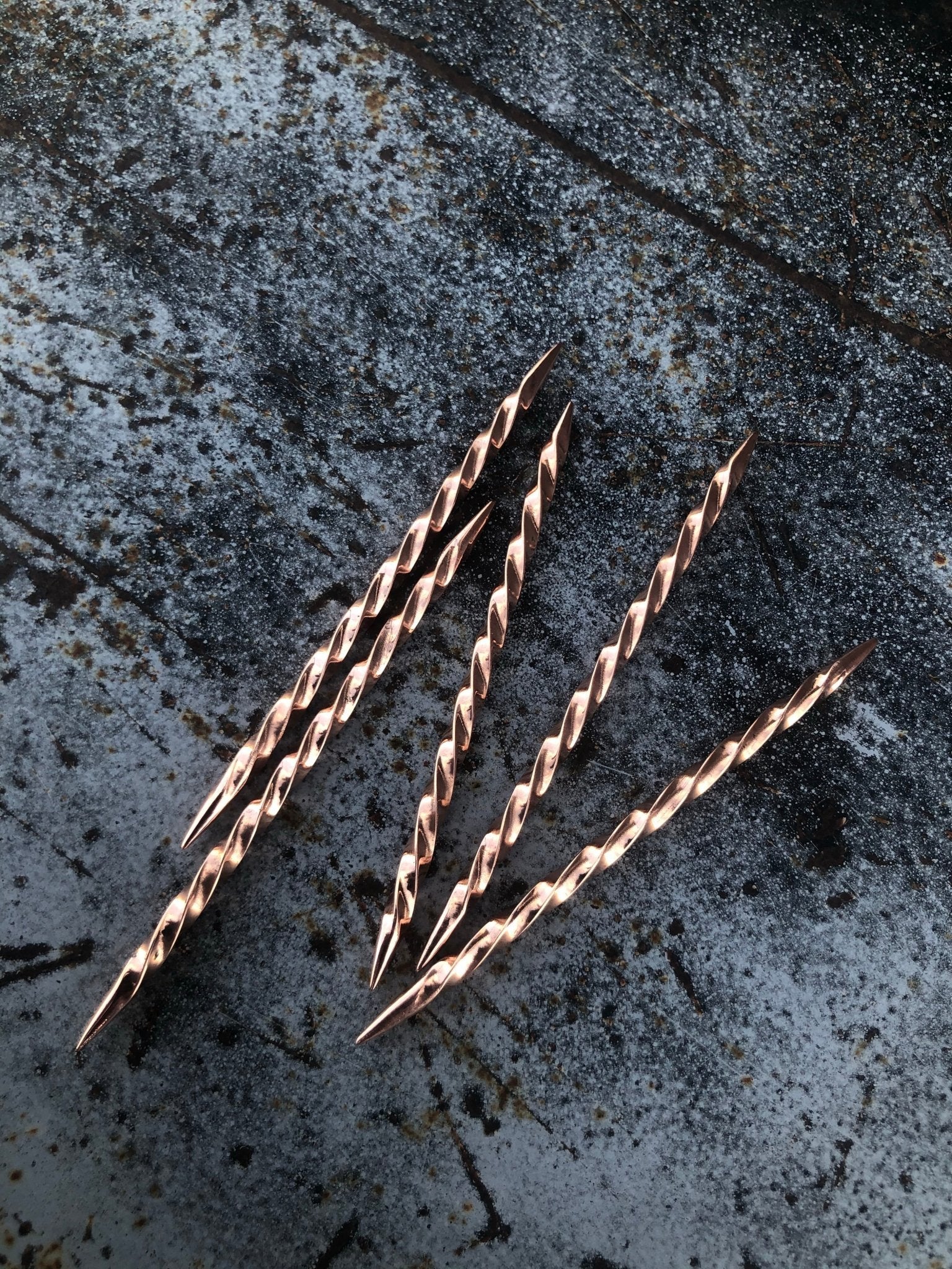 Cowboy Toothpick - Handmade Hat Pin Boles Silver