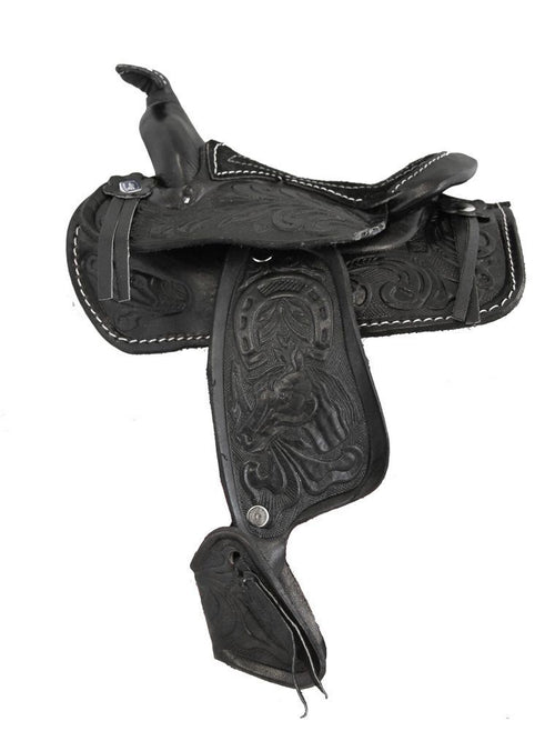 AJ Tack 5" Seat Decorative Western Saddle AJ Tack